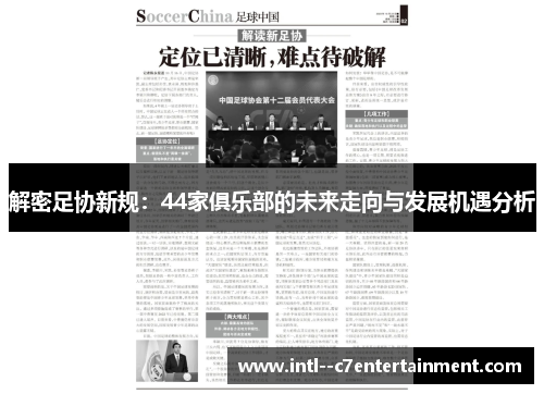 解密足协新规：44家俱乐部的未来走向与发展机遇分析